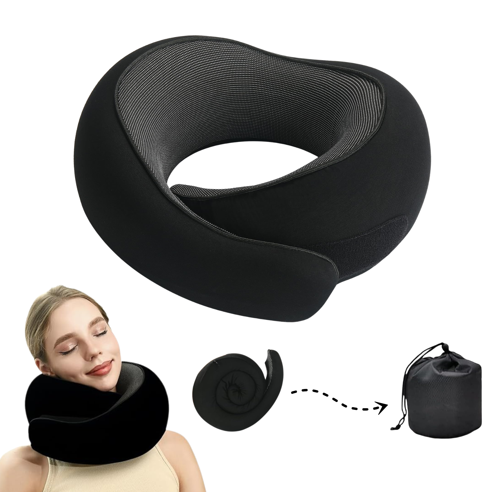 The Ultimate 360° Ergonomic Support Travel Pillow